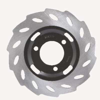 Cast Iron Rust Proof Motorcycle Front Disc Brake Rotor High Strength