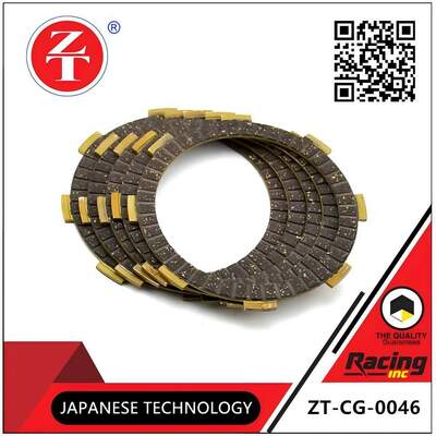 CG125 Clutch Friction Plate Wood Pieces Set Of 5 Carbon Fibre Wear Resistant Clutch Plates