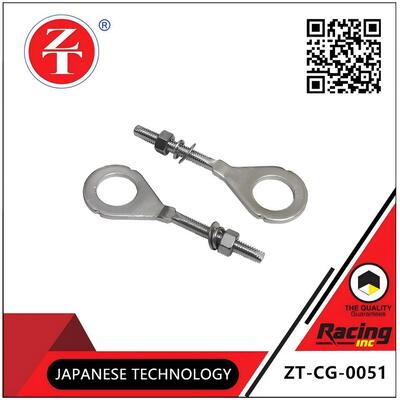 CG125 Motorcycle Chain Adjuster 2-Piece Rear Swingarm Chain Tensioner