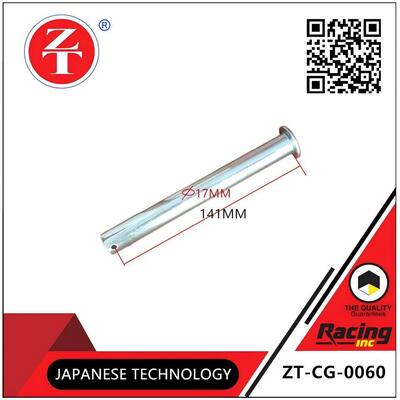 CG125 Motorcycle Main Stand Shaft 40Cr Alloy Steel Main Support Pivot