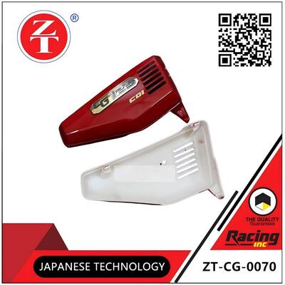 CG125 engine side cover CDI red decorative cover inner cover set