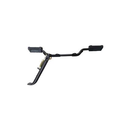 CG125 Motorcycle Body Parts Crossbar Assembly Black Metal Passenger Footrest Bracket