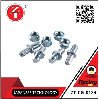 CG125 motorcycle large gear bolt set sprocket fixing bolt and nut set suitable for 125 pushrod engine sprocket parts