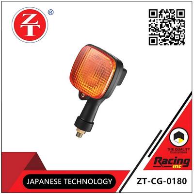 CG125 Motorcycle Turn Signal Assembly With Amber Lampshade Dust Proof