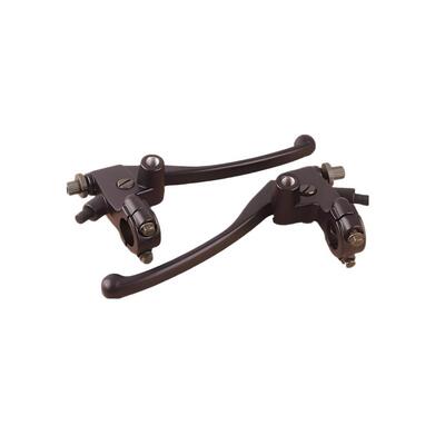 CG125 motorcycle handle assembly left and right brake clutch handle with adjustment is optional