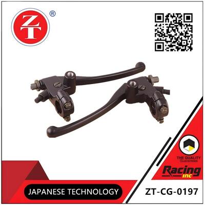 CG125 motorcycle handle assembly left and right brake clutch handle with adjustment is optional
