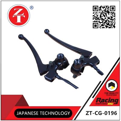 CG125 motorcycle handle assembly left and right brake clutch handle with adjustment is optional