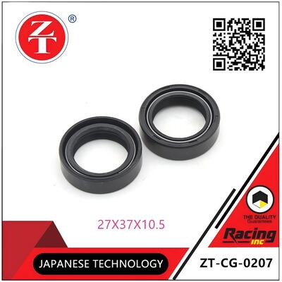 CG125 Motorcycle Front Shock Absorption Dust Jacket + Oil Seal Set 27X37X10.5