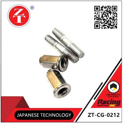 CG125 Motorcycle Accessories Exhaust Pipe Screw Nut Set Stainless Steel