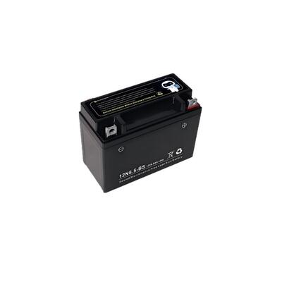 CG125 Motorcycle Battery 12N6.5-BS Maintenance Free 12V 6.5Ah