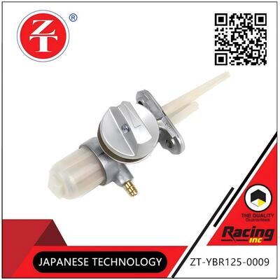 Oil Resistant YBR125 Motorcycle Fuel Tank Switch With Filter Fuel Control Components
