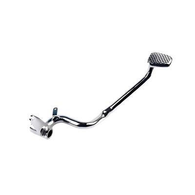 Bending Resistance YBR125 Motorcycle Rear Brake Pedal Chrome Non Skid