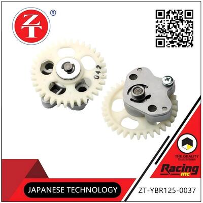 Wear Resistant YBR125 Motorcycle Oil Pump Gear Active / Driven Double Gear Lubrication Parts