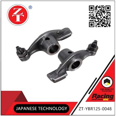 YBR125 Motorcycle Rocker Arm Assembly With Two Cast Steel Valve Drive Parts