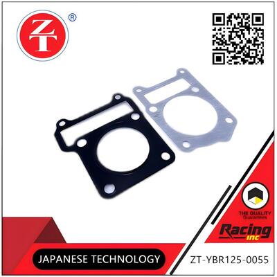 Oil Resistant YBR125 Motorcycle Parts Cylinder Up And Down Pad Set Engine Cylinder Seal Gasket