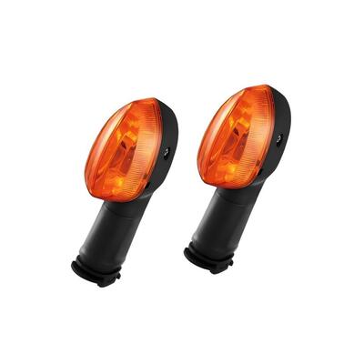YBR125 Motorcycle Rear Turn Signal Lights High Transparent Orange Shell