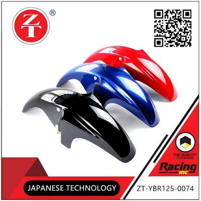 YBR125 Motorcycle Front Fender Multi Color ABS Front Wheel Mud Protection