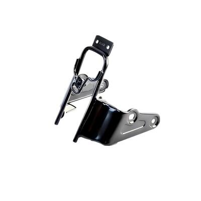 Soporte de faro redondo YBR125, soporte de faro de metal cromado