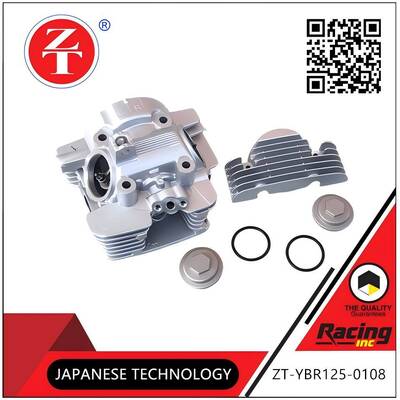 Antirust YBR125 Motorcycle Cylinder Head Assembly Engine Cylinder Head Assembly