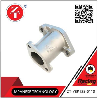 Corrosion Resistant YBR125 Motorcycle Carburetor Interface Engine Carburetor Intake Manifold