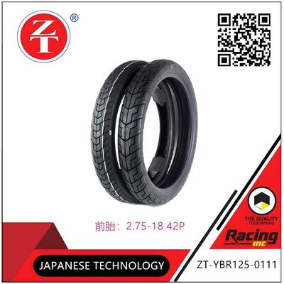 YBR125 motorcycle front and rear outer tire set 2.75-18 + rear 90/90-18 tires