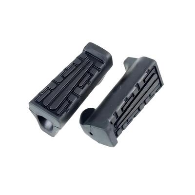 YBR125 motor pedal depan penutup karet anti-slip penutup pedal karet penyerapan kejut