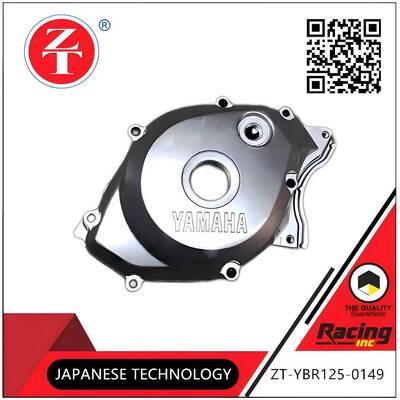 YBR125 Alloy Magneto Cover Motorcycle Body Parts For Left Side Of Engine